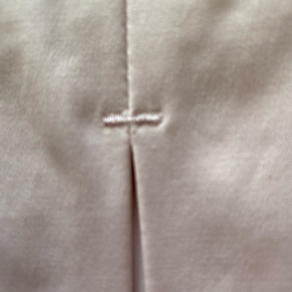 Jupe fuseau rose tendre doublée - Picture 3 of 8